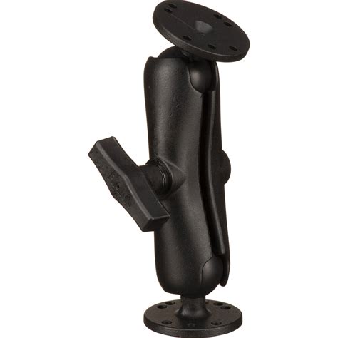The RAP-B-200-12U composite double socket swivel arm consists of double B size 1" diameter open ball sockets with a 360-degree rotation point at the center of the arm. . Ram mounts